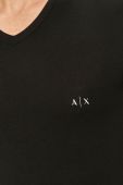 Armani Exchange - Футболки (2-pack) колір чорний (1328481)