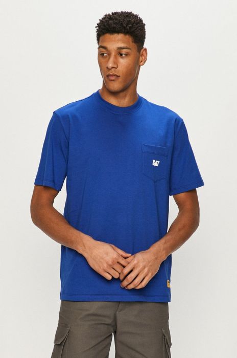 Caterpillar - Футболка колір блакитний (1313550)