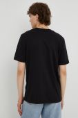 Бавовняна футболка Marc O'Polo колір чорний однотонний (2581852)