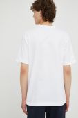 Бавовняна футболка Marc O'Polo колір білий з аплікацією