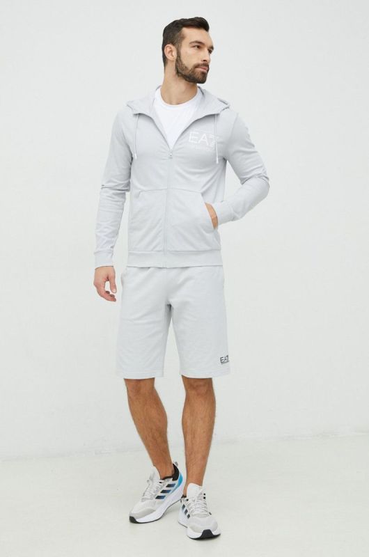 Футболка EA7 Emporio Armani чоловічий колір білий однотонний (2886496) фото 2
