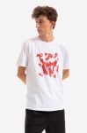 Бавовняна футболка Wood Wood Ace Puzzle T-shirt колір білий з принтом 10295703.2222-WHITE