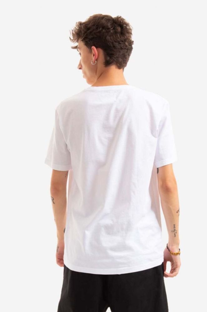 Бавовняна футболка Wood Wood Ace Puzzle T-shirt колір білий з принтом 10295703.2222-WHITE фото 3