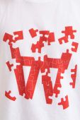 Бавовняна футболка Wood Wood Ace Puzzle T-shirt колір білий з принтом 10295703.2222-WHITE