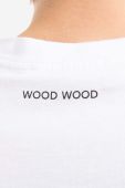 Бавовняна футболка Wood Wood Bobby Paris Chic Painting T-shirt колір білий з принтом 12235709.2491-WHITE