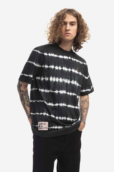 Бавовняна футболка Wood Wood x Bobby Paris колір чорний візерунок 12235710.2489-BLACK