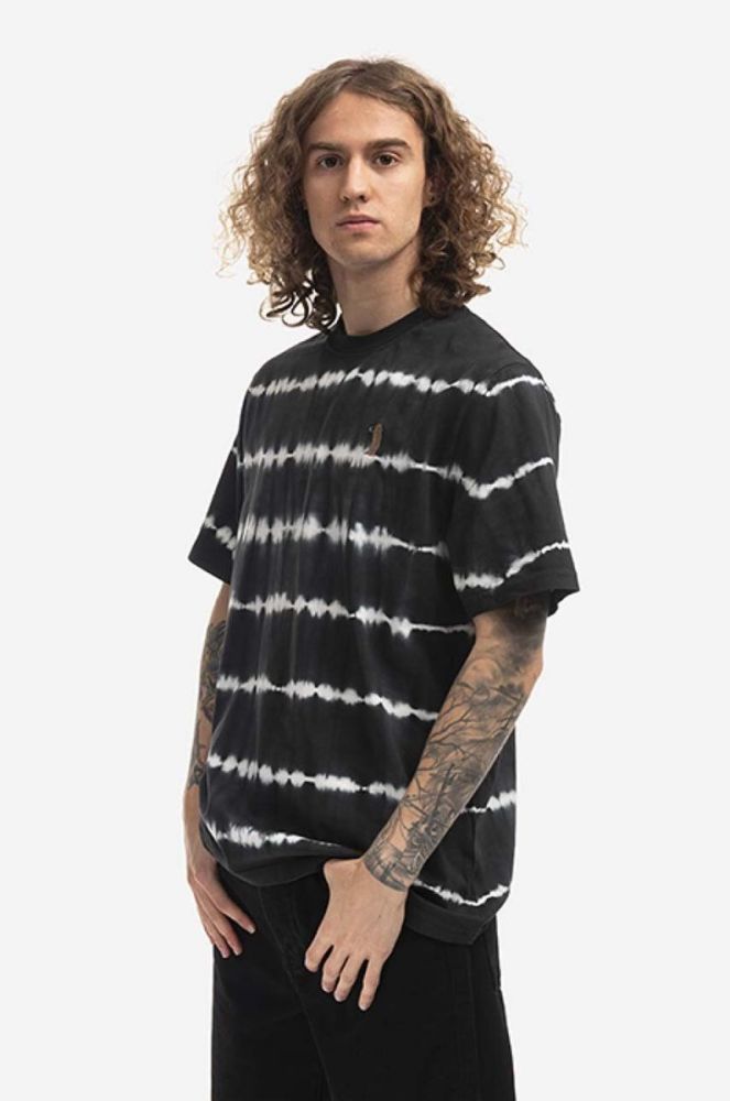 Бавовняна футболка Wood Wood x Bobby Paris колір чорний візерунок 12235710.2489-BLACK фото 7
