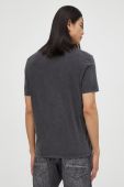 Бавовняна футболка American Vintage колір сірий однотонний (3628725)