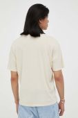 Бавовняна футболка American Vintage колір бежевий однотонний (3321558)