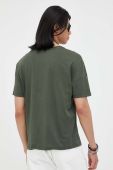 Бавовняна футболка American Vintage колір зелений однотонний (3321552)