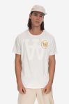 Бавовняна футболка Wood Wood колір бежевий з принтом 10245700.2222-OFFWHITE