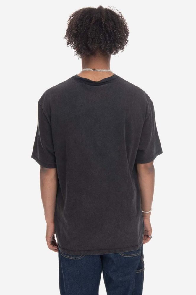 Футболка Guess Washed Grid Logo Tee чоловіча колір чорний з принтом M3GI31.K9XF3-F13Q фото 4