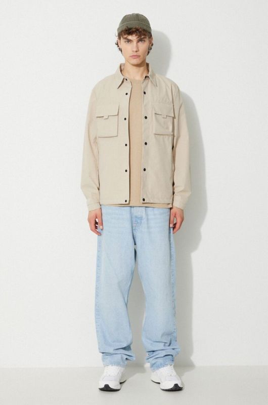 Футболка Evisu 2ESHTM3TS578LFCT чоловіча колір бежевий з принтом 2ESHTM3TS578LFCT-DUST фото 2