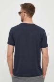 Бавовняна футболка Joop! колір синій однотонний (3385640)