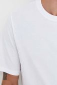 Бавовняна футболка Samsoe Samsoe колір білий однотонний (3465515)