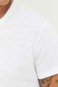 Бавовняна футболка Samsoe Samsoe колір білий однотонний (3465540)