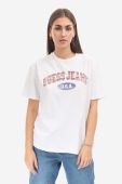 Бавовняна футболка Guess колір білий візерунок M2BI06.KBB50-G046
