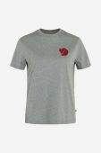 Футболка Fjallraven колір сірий з принтом F87153.020.999-999
