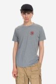 Футболка Fjallraven колір сірий з принтом F87313.051-51