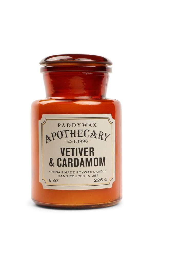 Paddywax Ароматична соєва свічка Vetiver and Cardamom 516 g колір барвистий