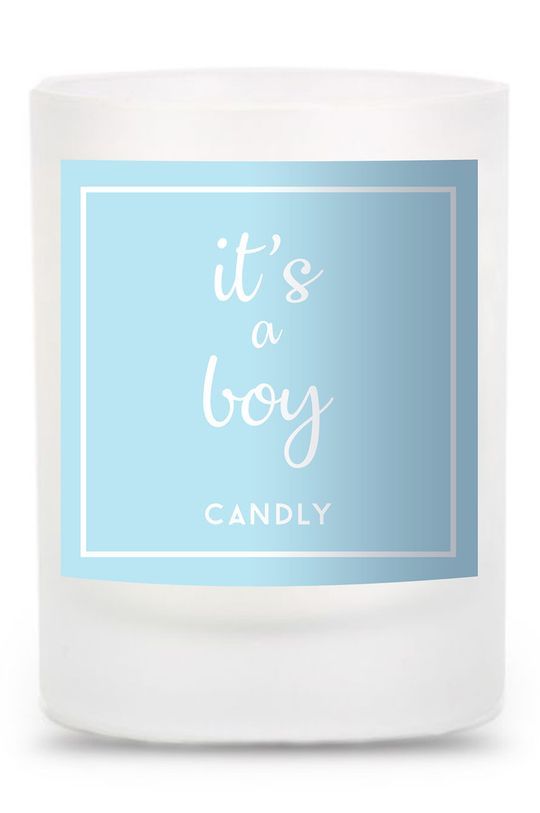 Candly Ароматична соєва свічка It's a boy. 250 g колір барвистий