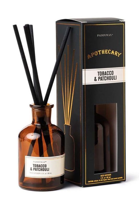Paddywax Аромадифузор Tabacco & Patchouli 88 ml колір барвистий