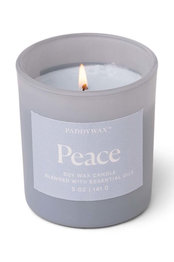 Paddywax Ароматична соєва свічка Peace 141 g колір барвистий