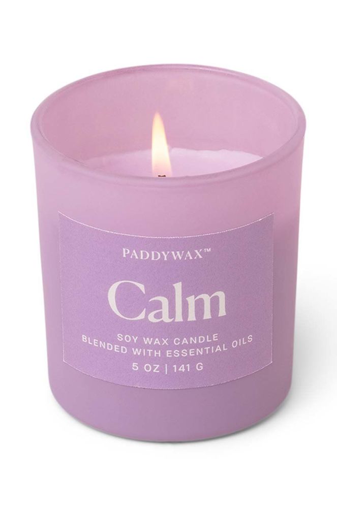 Paddywax Ароматична соєва свічка Calm 141 g колір барвистий