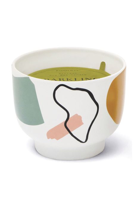 Paddywax Ароматична соєва свічка Sparkling Bergamot 340 g колір барвистий