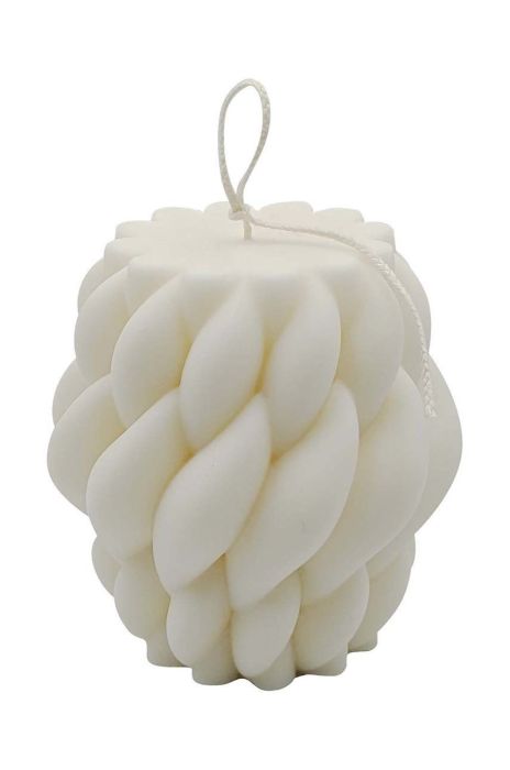 Соєва свічка Bella Bulba Splot M колір білий