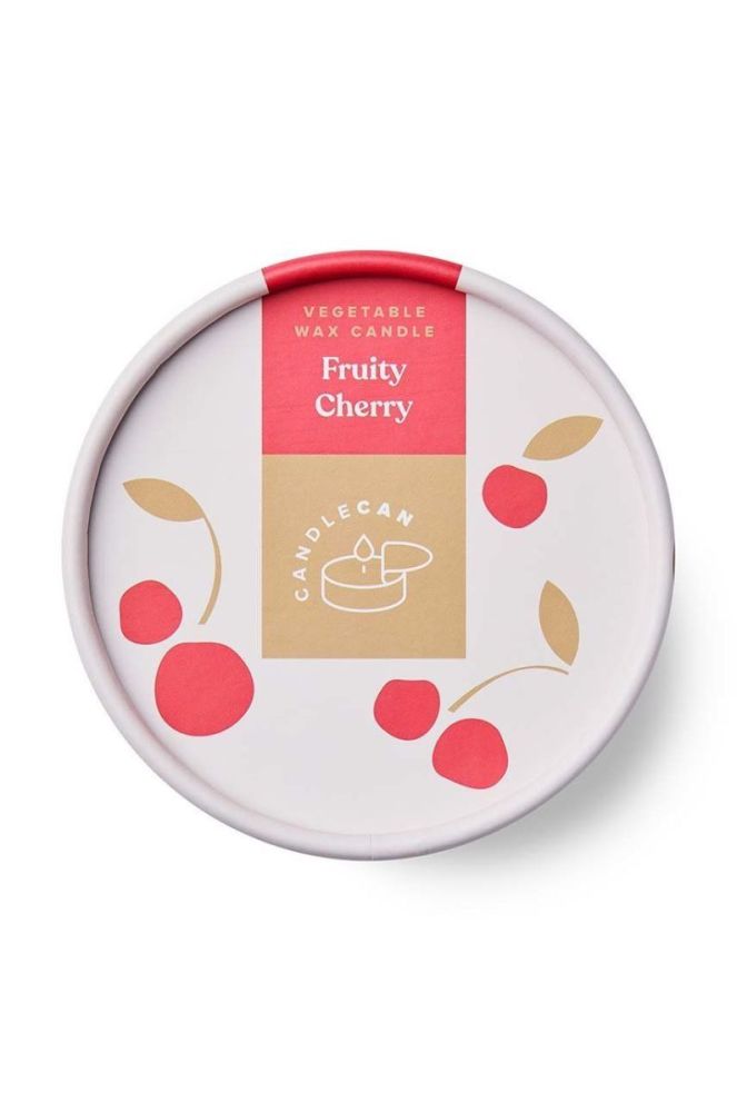 Ароматизована свічка CandleCan Fruity Cherry колір червоний фото 3