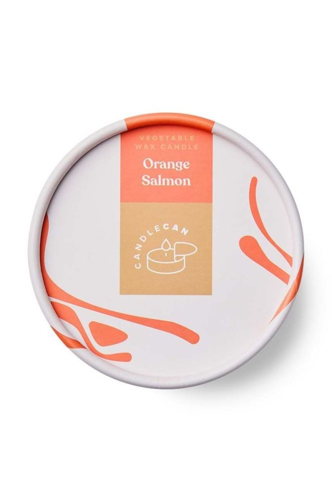 Ароматизована свічка CandleCan Orange Salmon колір помаранчевий фото 3