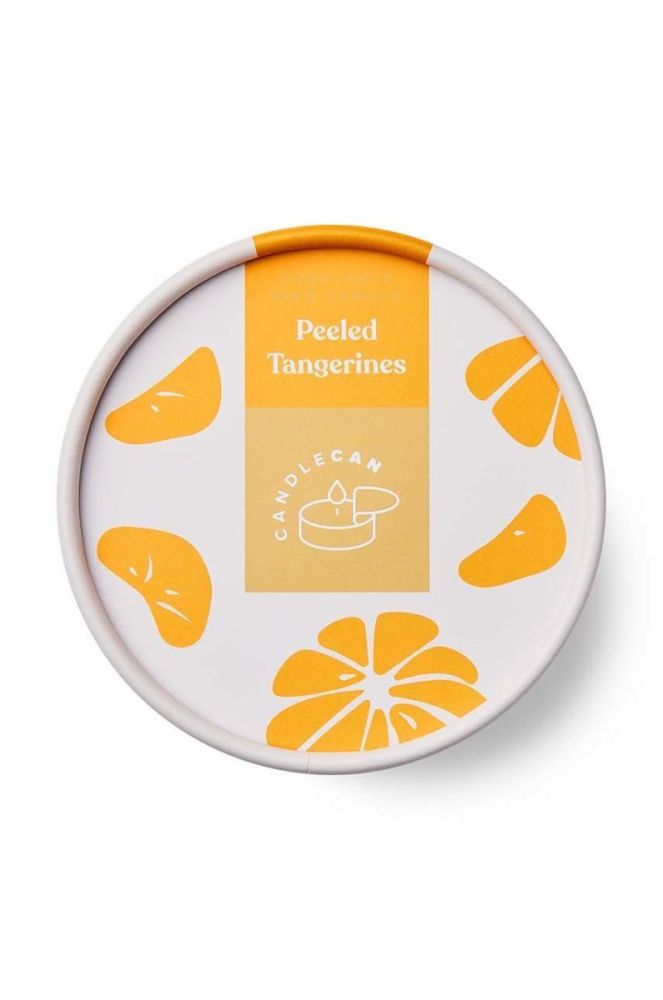 Ароматизована свічка CandleCan Peeled Tangerines колір помаранчевий фото 3