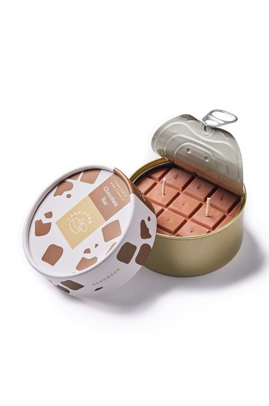 Ароматизована свічка CandleCan Chocolate Bar колір коричневий