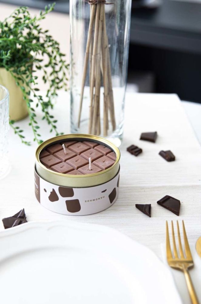Ароматизована свічка CandleCan Chocolate Bar колір коричневий фото 5