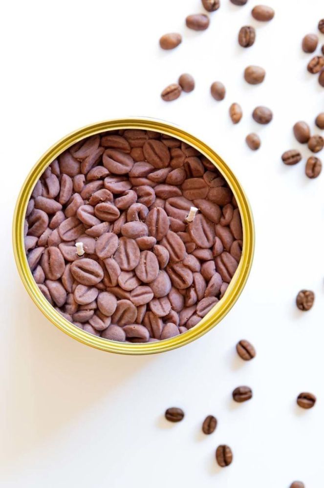 Ароматизована свічка CandleCan Coffee Beans колір коричневий фото 4