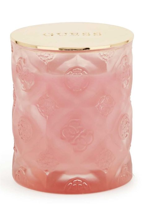 Ароматизована свічка Guess Peony Diamond Cut колір рожевий (2918877)