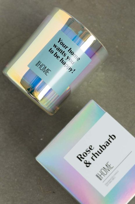 Соєва свічка Answear Home Rose & Rhubarb колір барвистий