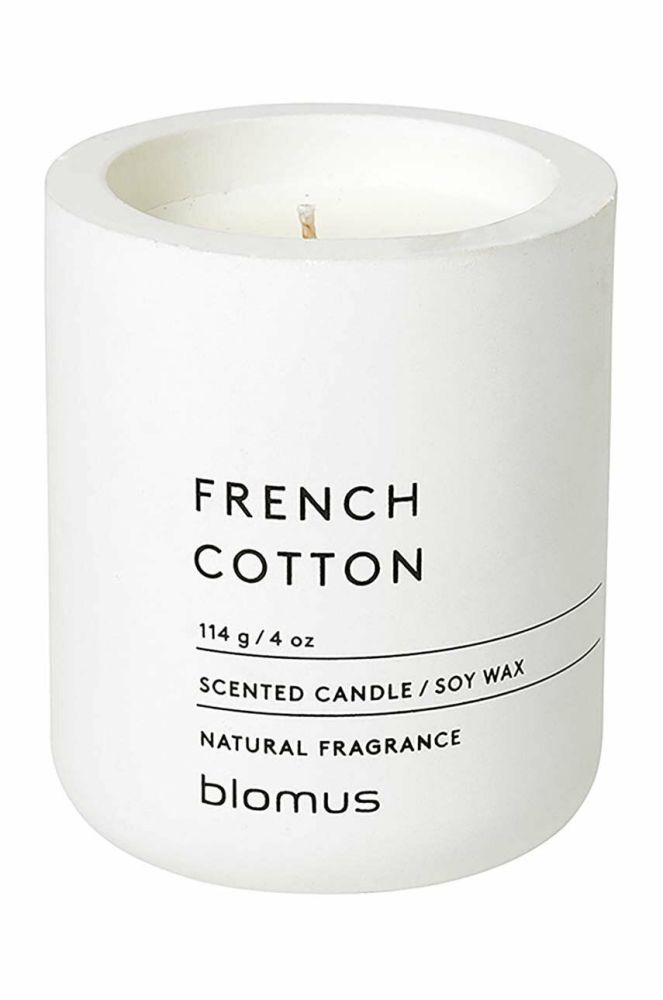 Соєва свічка Blomus French Cotton колір барвистий