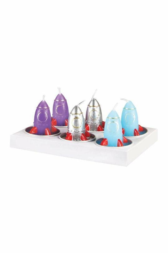 Набір свічок &k amsterdam Rocket Set 6-pack колір барвистий