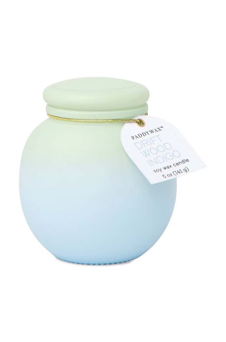 Ароматична соєва свічка Paddywax Drift Wood Indigo 141 g колір барвистий