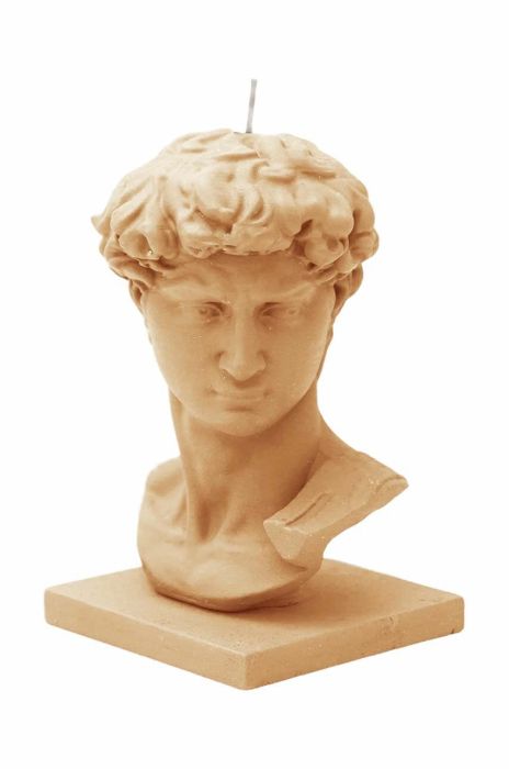 Декоративна свічка Really Nice Things David Candle колір помаранчевий (3240217)