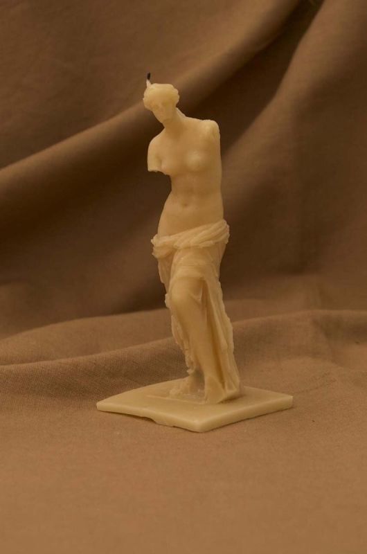 Декоративна свічка Really Nice Things Venus Candle колір помаранчевий (3240076) фото 2