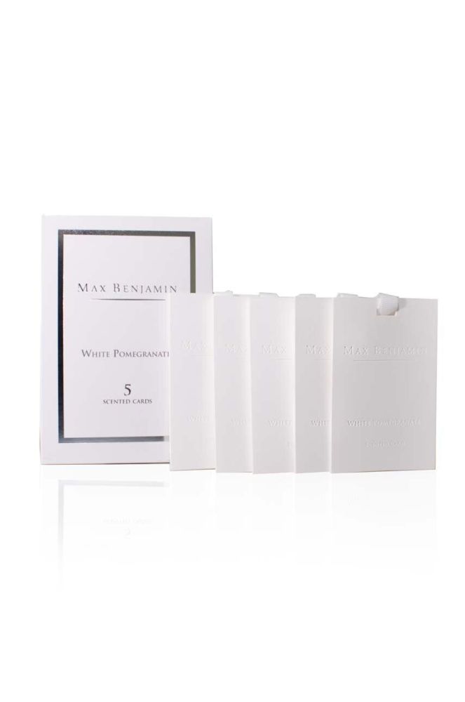 Набір ароматичних карток Max Benjamin White Pomegranate 5-pack колір білий