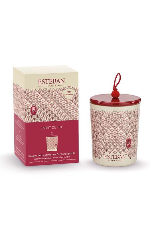 Ароматизована свічка Esteban Esprit de th? 180 g колір барвистий