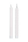 Свічка led Design Letters 2-pack колір білий (3673531)