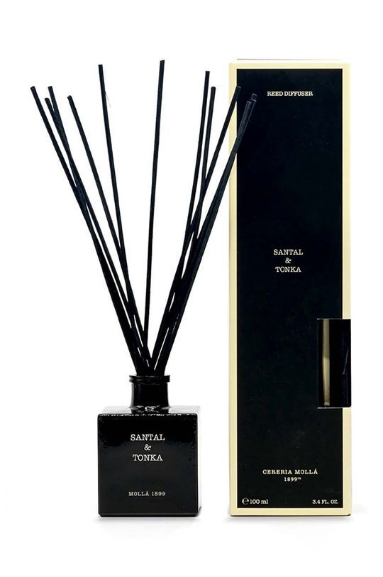 Аромадифузор Cereria Molla Santal & Tonka 100 ml колір чорний