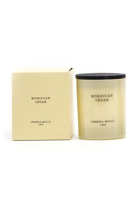 Соєва свічка Cereria Molla Moroccan Cedar 230 g колір жовтий