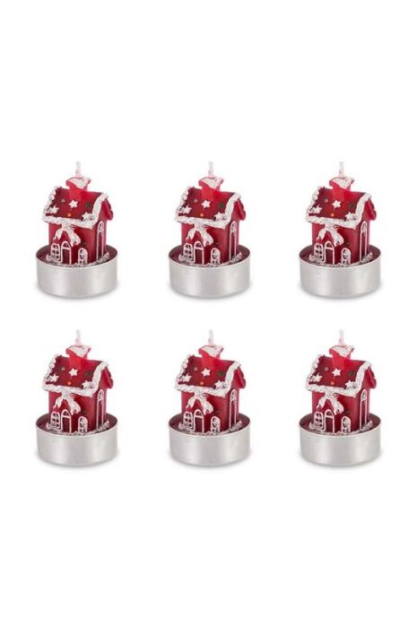 Набір свічок  6-pack колір барвистий (3654827)