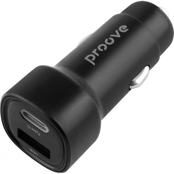 Автомобільний зарядний пристрій Proove Flash USB-C to USB-А 48W Black (CCFL48111201) фото 2